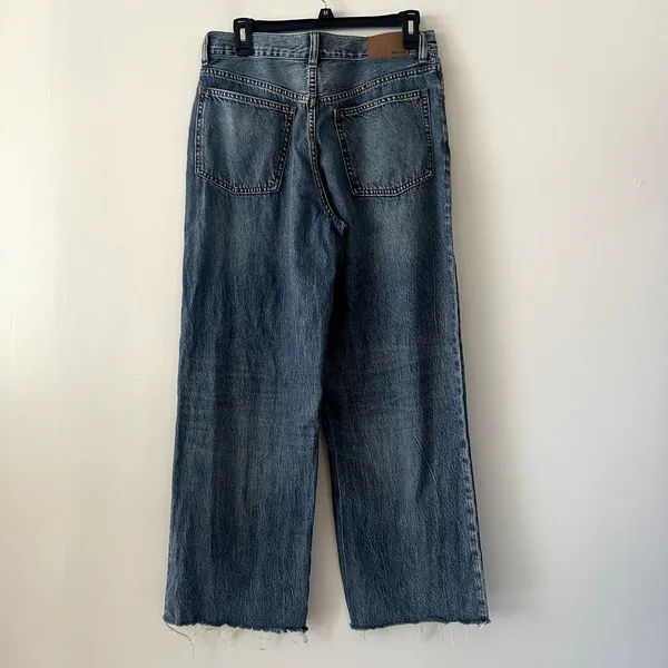 Madewell Tall Low-Slung Baggy Denim Jeans Size 26 - Image 3