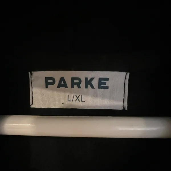 Parke Varsity Black Sweatshirt Hoodie Size L/Xl - Image 4