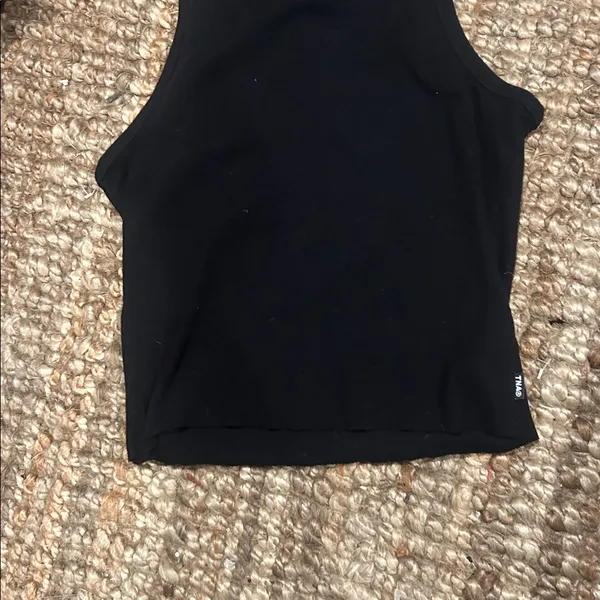 TNA Classic No Hem Black Mini Tank Size Large - Image 4