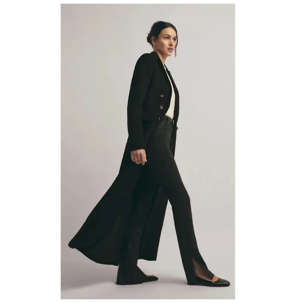 Favorite Daughter The Simon Double Breasted Longline Coat Size Small - Image 2