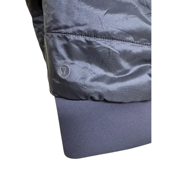 Lululemon Non-Stop Bomber Jacket Reversible Black Women's Size‎ 12 - Image 14