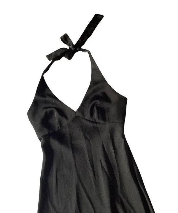 BCBG MAXAZRIA Long Halter Dress - Image 6