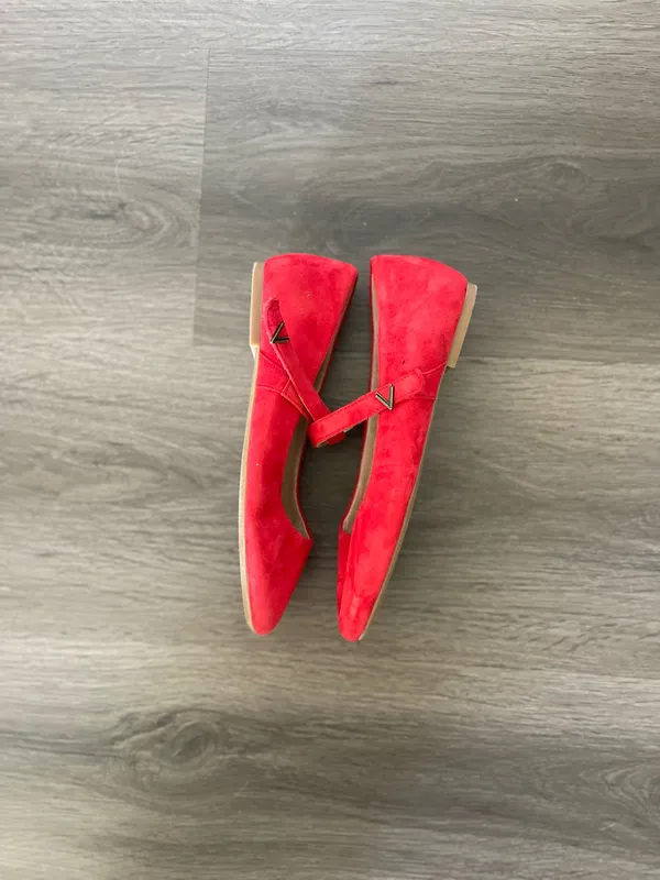 Vionic Alameda Mary Jane Flats Red - Image 7