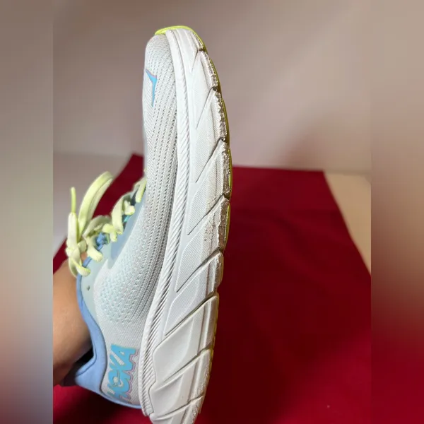 Hoka One One Womens Arahi 7 1147851 ISK Blue Running Shoes Sneakers Size 8.5 B - Image 6