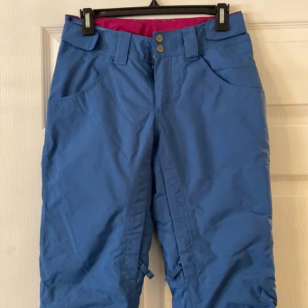 The North Face Hyvent Ski Pents For Women Size Xs Inseam 30”Waist 28”Adjustable - Image 2