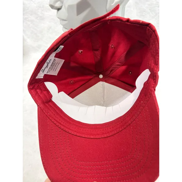 Mayfair Group x Orebella Aura Donor Trucker Hat Red Cream Embroidered NWT OS - Image 7
