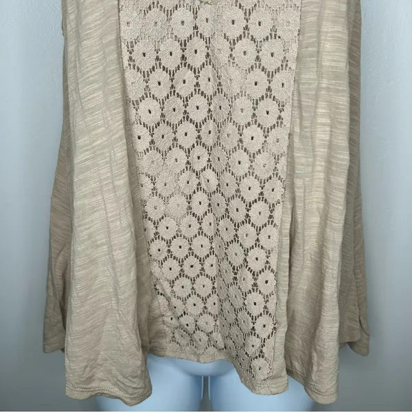 American Eagle Tan Lace Tank Top‎ Size XS - Image 5