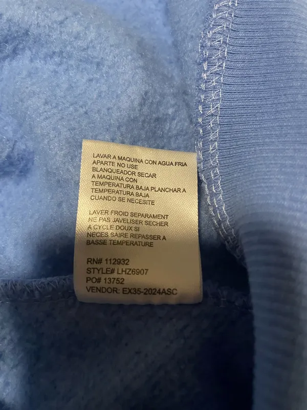 Relaxx Hoodie Blue Size XL - Image 4