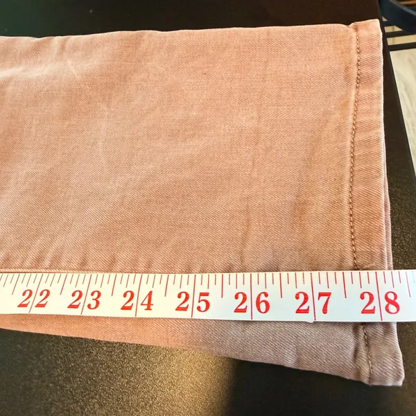 Democracy‎ Straight Leg Jeans size 12 Light Brown Flex-ellent Mid Rise Stretch - Image 7