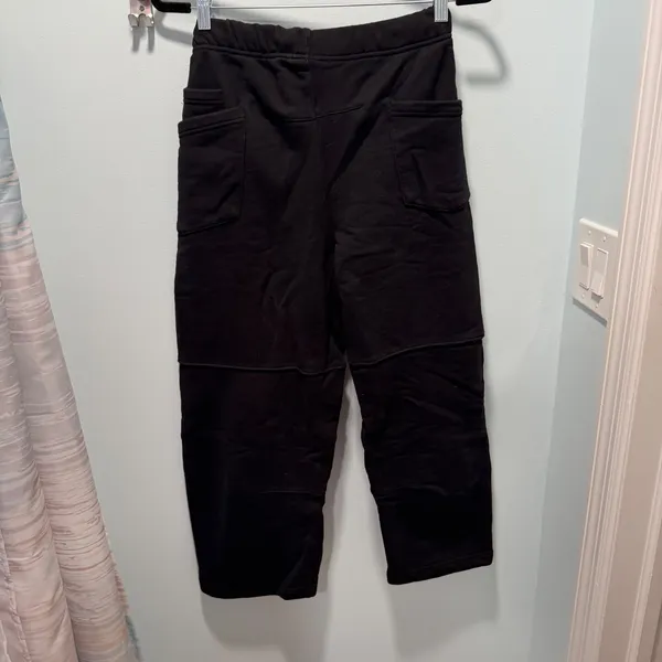 Free People FP Movement Joggers Black XS Relaxed Athleisure Casual Loungewear - Image 3