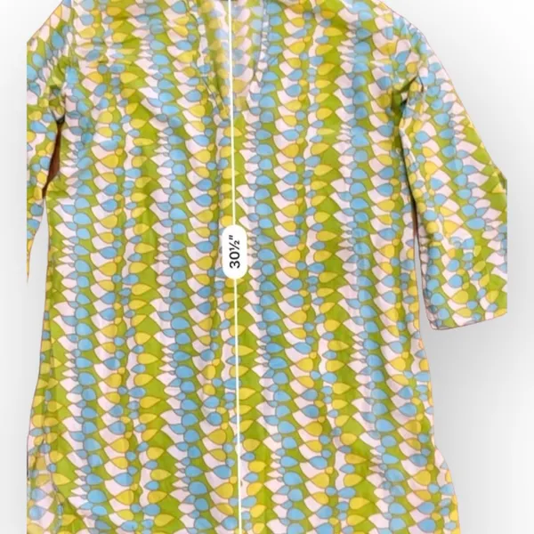 Malabar Bay by Jayes Organic Cotton Swim Cover up‎ Size L - Image 4