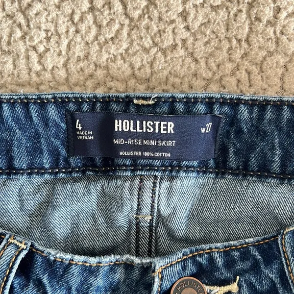 jean mini skirt - Image 3