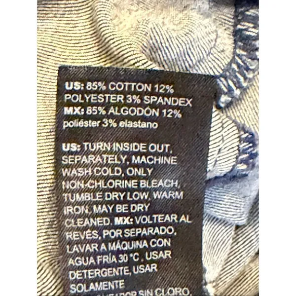 White House Black Market Jeans High Rise Denim Size Large (6432) - Image 9