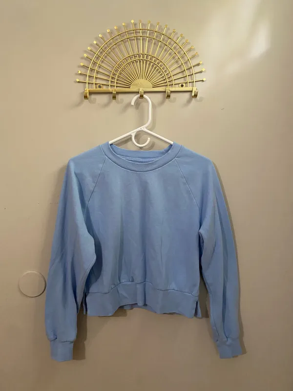 Colsie Baby Blue Sweatshirt and Jogger Set - Image 2