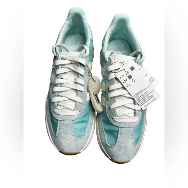 Adidas Run 70s 2.0 Women's 9.5 Light Blue White Retro Running Shoes BNIB - Image 4