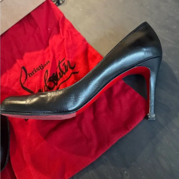 Christian Louboutin Simple pump 85mm black kid leather - Image 2