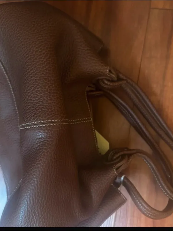 Sabrina Scala Inc. brown leather bag - Image 3