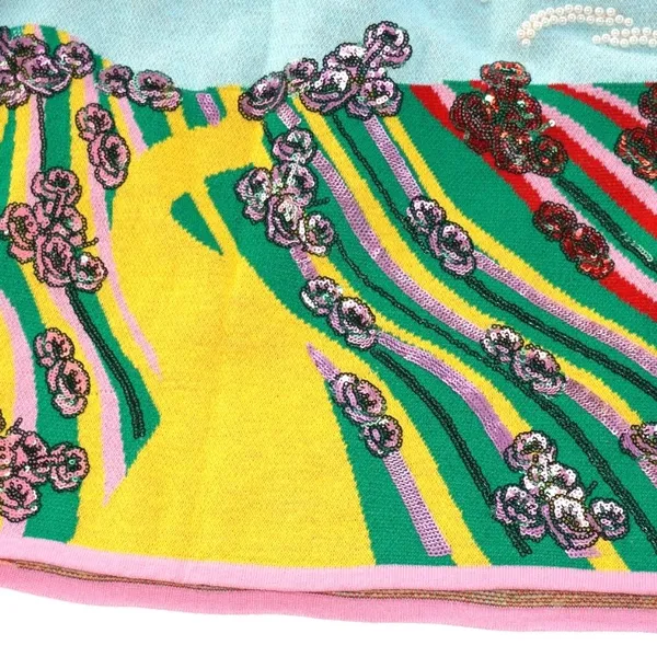Queen of Sparkles Wicked Pearls & Sequins Skirt Size: 3XL Yellow Brick Road - Image 3