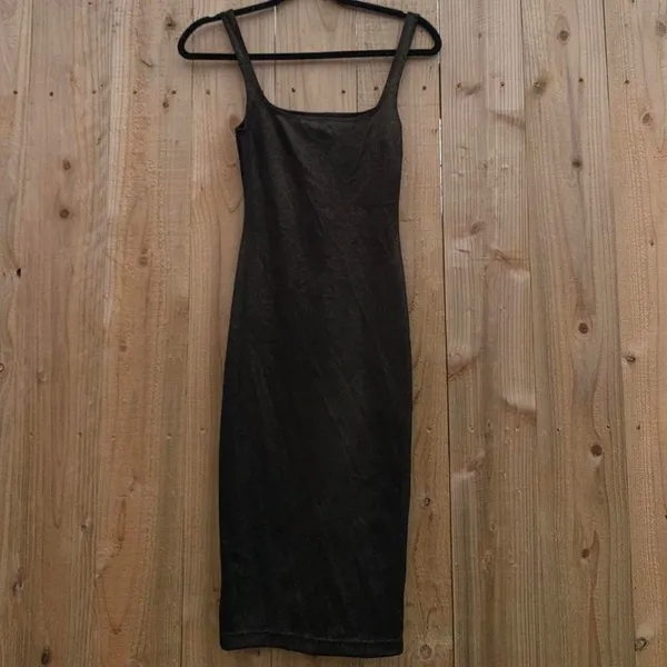 Black & gold shimmery cocktail dress by American apparel‎ size xs - Image 2