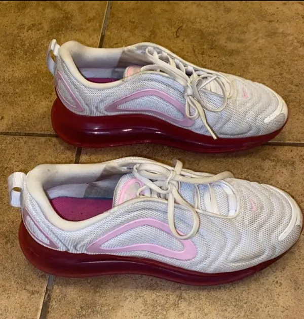 Nike Air Max 720 Laser Pink White Rise Fuchsia - Image 3