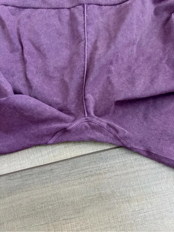 Free People Movement Good Karma Cut Out Onesie Purple M/L - Image 7