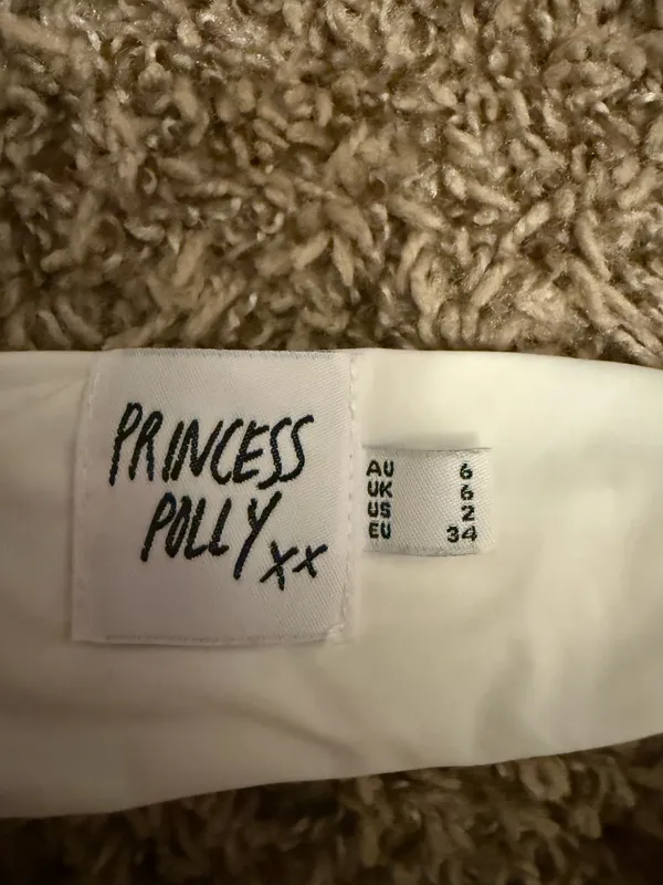 Princess Polly Halter Top White - Image 3