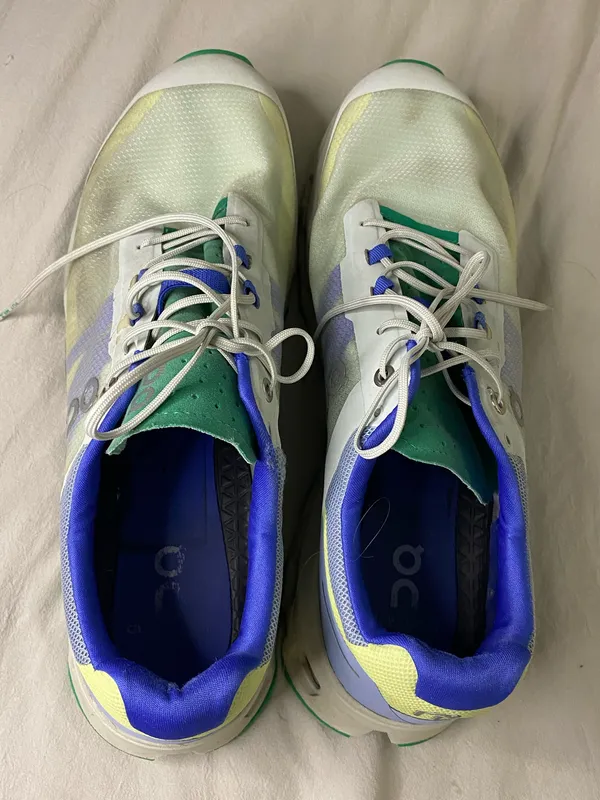 On Cloudvista Men's Creek/Mint Trail Running Shoes Size 12 - Image 6