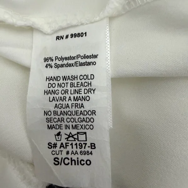 Windsor women’s Size S White High Waisted Dressy Shorts NWOT (A380)✨ - Image 8