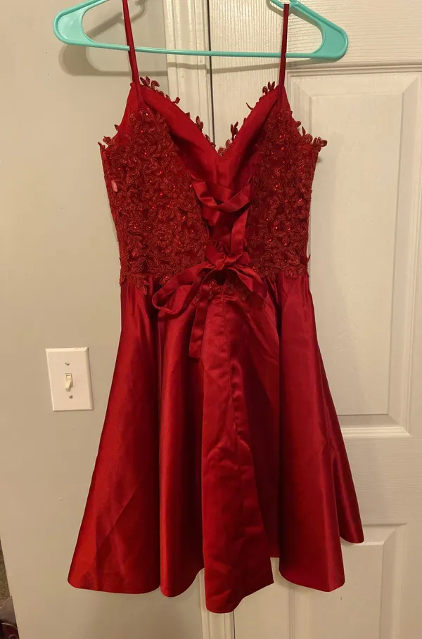 Red Formal Dress - Image 6