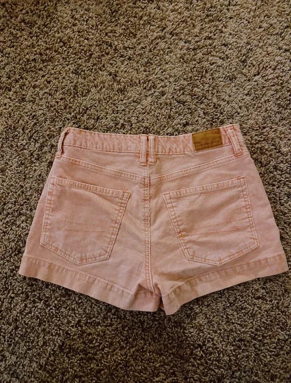 American Eagle Pink Jean Shorts - Image 2