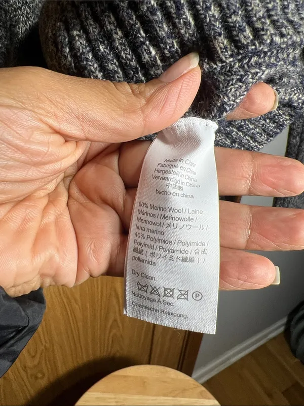 J. Crew Heathered Charcoal Crewneck Sweater - Image 5