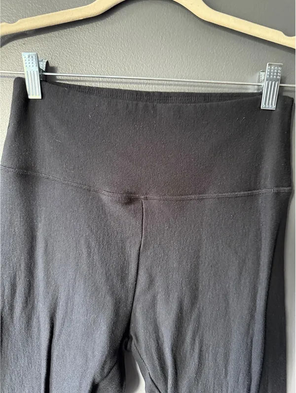 Orvis Classic Collection Black Leggings Size Large - Image 3