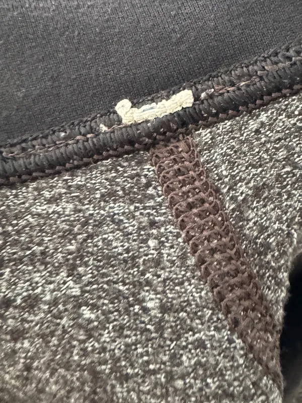 Lululemon Wunder Under Leggings Giant Herringbone Heathered Black SZ‎ 6 - Image 11