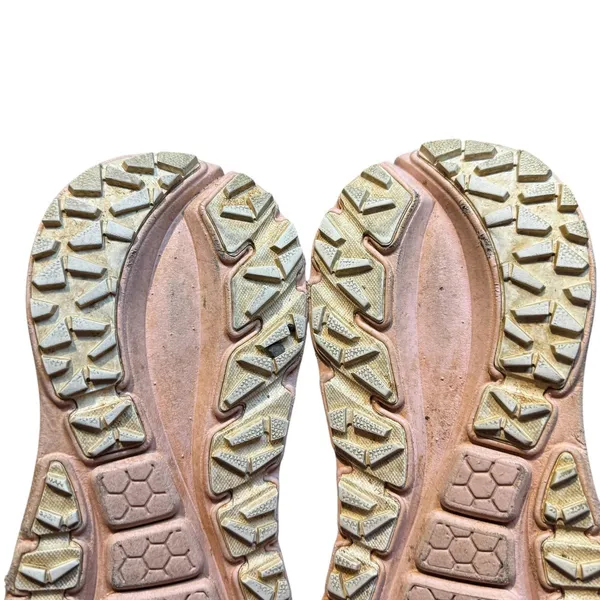 UGG Shoes Womens Size 10 Pink‎ Leather Trail Sneakers Lug Sole Comfort 1119714 - Image 12