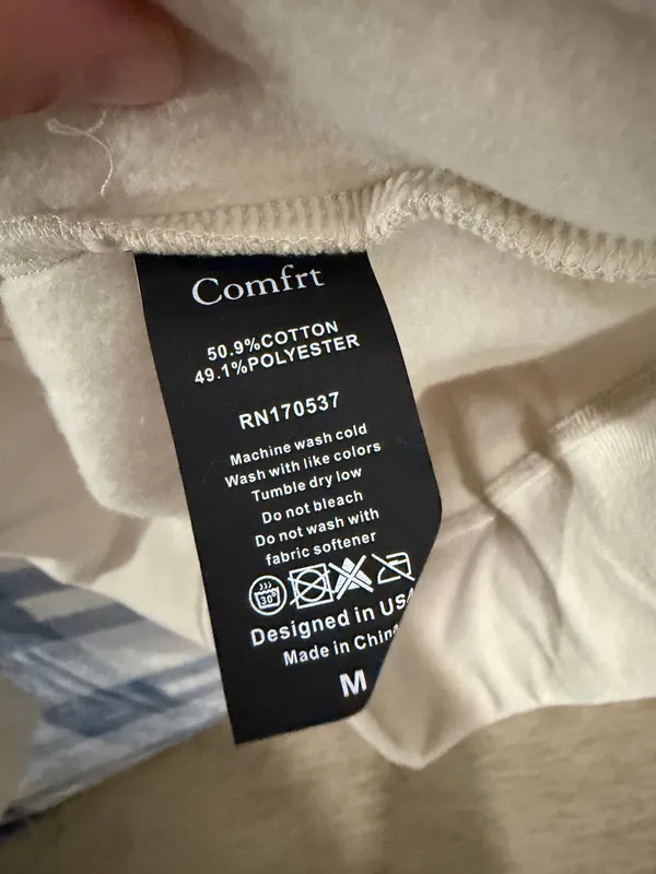 Comfrt Tranquil Hoodie Heavyweight Hoodie Cotton - Image 4