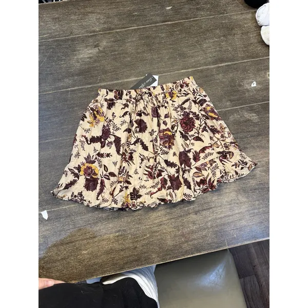 Eveafter Mini Swing Collection Selena Skirt Size Medium Floral‎ Pull On Ruffle - Image 2