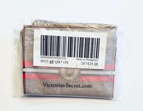 🤎Victoria’s Secret PINK Cardholder Zip Wristlet Strap Keychain / Carmel - Image 8