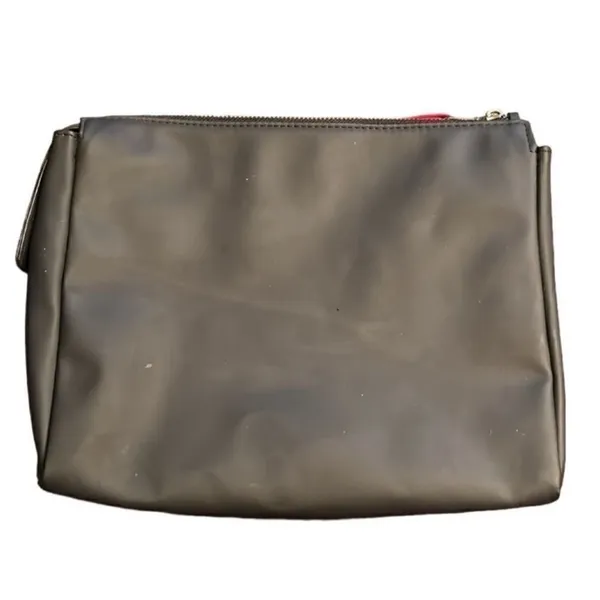 Prada Luna Rossa Unisex Black/Red Pouch - Image 7