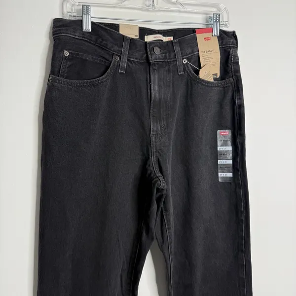 NWT Levi's 94‎ Baggy Jean Open Mind Straight Washed Black 29 x 31 Streetwear - Image 4