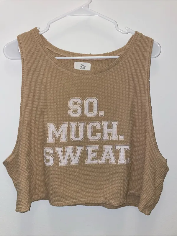 Offline by Aerie Waffle-Knit Crop Tank - Image 3