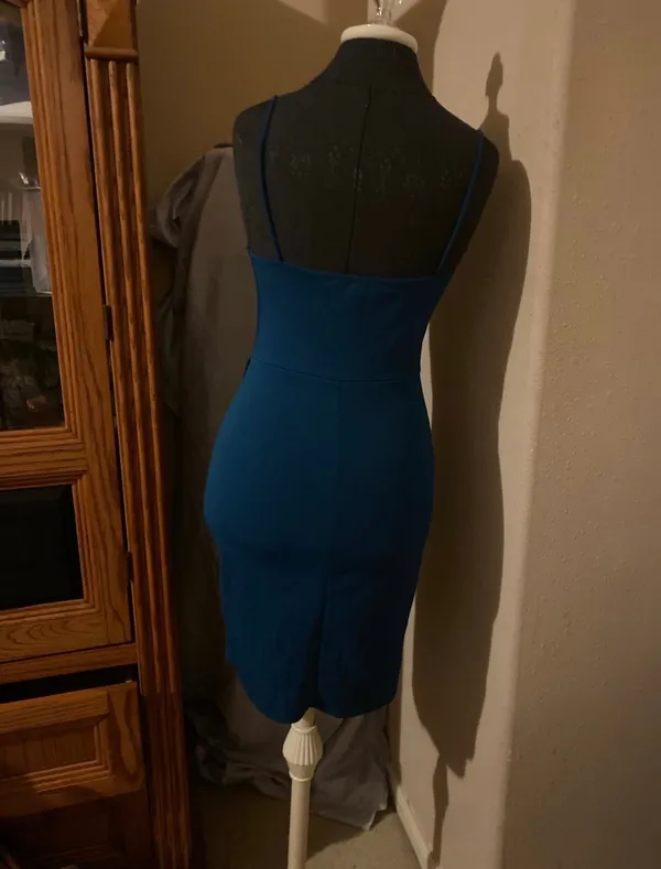 Lulus Dress Mini blue  - Image 5