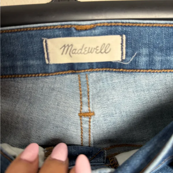 Madewell Women Size 32 10" High-Rise Skinny Jeans‎ Medium Wash - Image 5