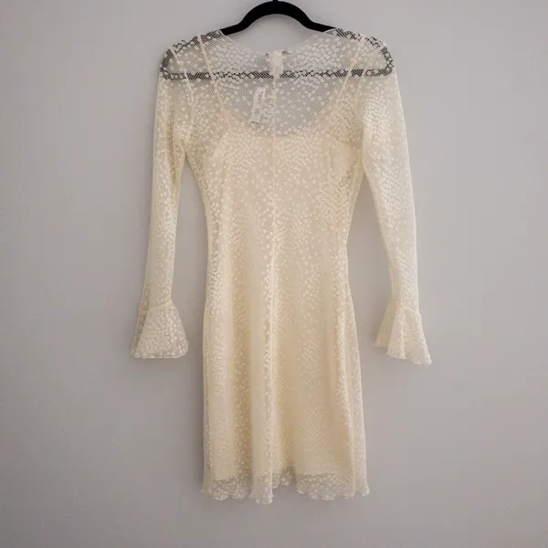 White House | Black Market NWT Cream‎ Dress - Image 2