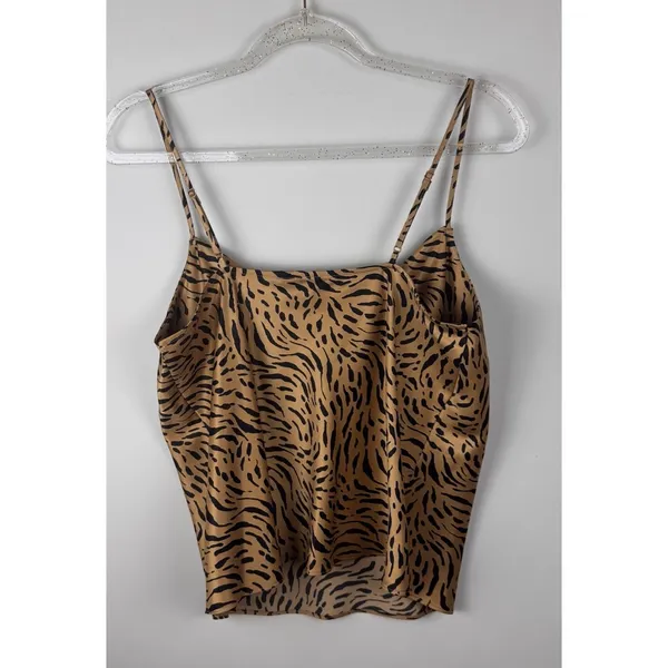 Nine West women's‎ Cowlneck Satin Cami medium - Image 8