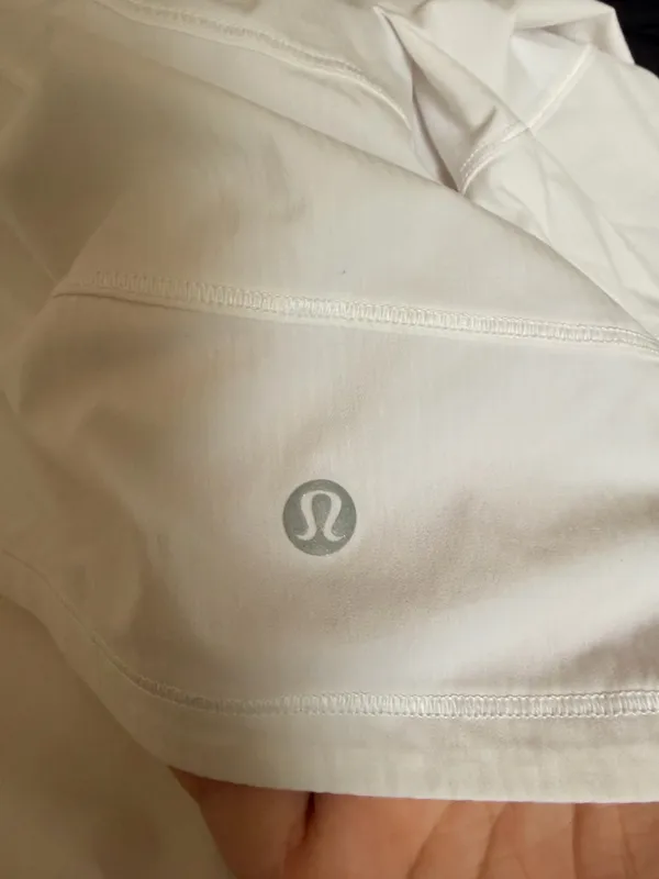 Lululemon Pace Rival Skirt White - Image 4