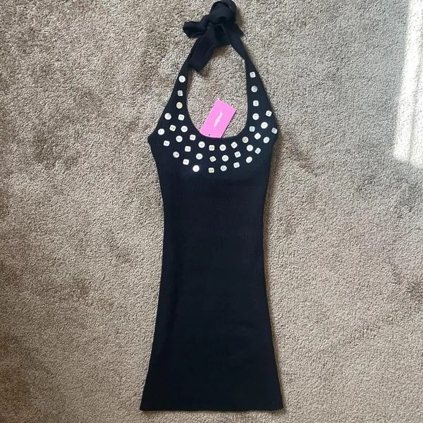 Edikted Women's Black Dress - Image 3