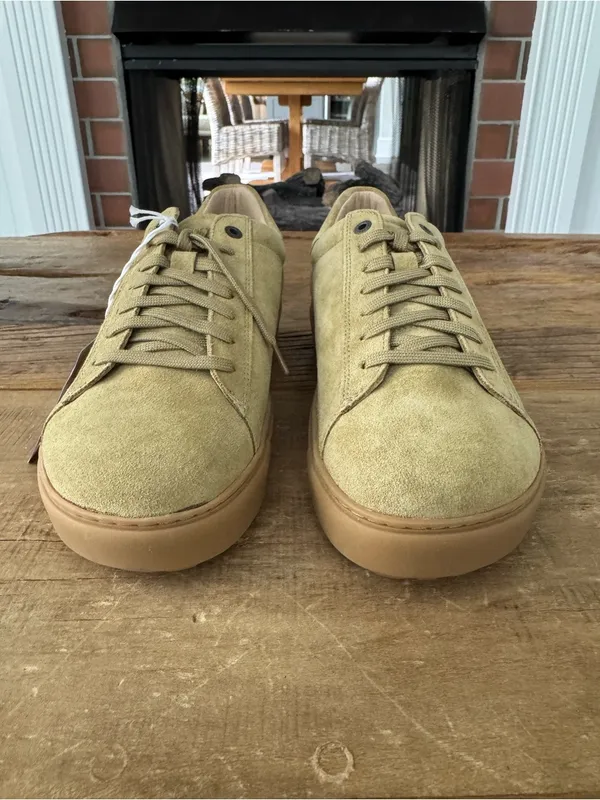 NEW Birkenstock Bend Low II Suede Khaki Sneaker ~ Size 41 - Image 6