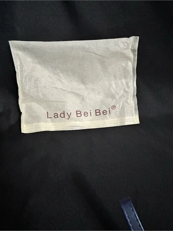 Lady Bei Bei Women’s Navy Wristlet Wallet & Dust Cover Bag NWT - Image 8
