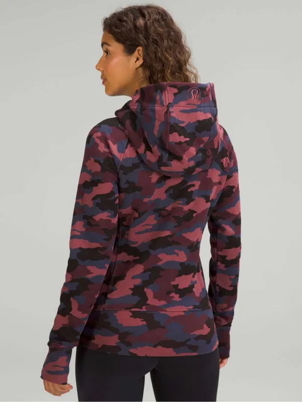 Lululemon Scuba Full-Zip Camo Full Length Hoodie size 4 - Image 2