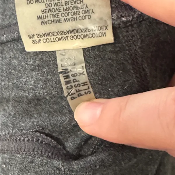 Calvin Klein Performance Quick Dry Heather Gray Workout Yoga Capri Leggings XL - Image 10